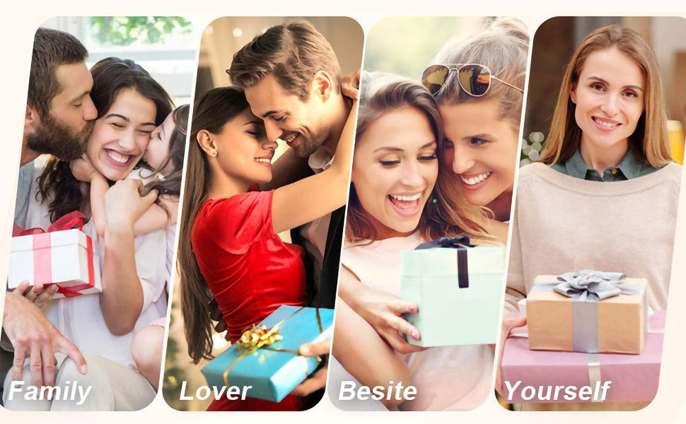 Heart-shaped Necklace for Women Double Heart Versatile Pendant Collarbone Chain Valentine's Day